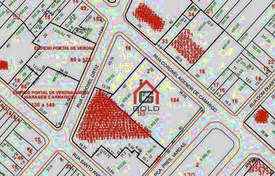 Imagem 1: Terreno à venda, 419 m² por R$ 850.000,00 - Vila Palmares - Santo André/SP
