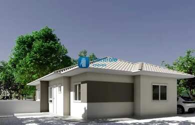 Imagem: A casa possui 2 Dormitórios, 2 Banheiros, 1 Vaga na garagem