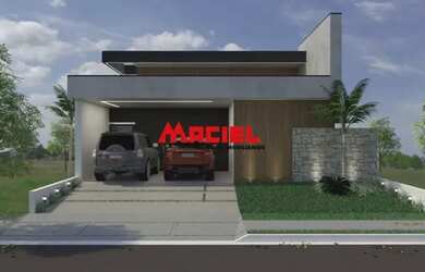 Imagem: A casa em condomínio possui 3 Dormitórios, 4 Banheiros, 2