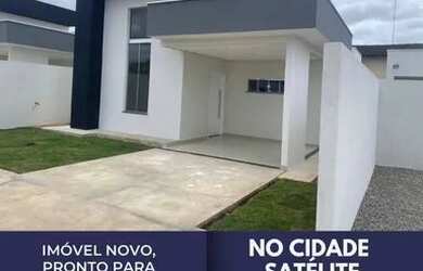 Imagem: A casa em condomínio possui 3 Dormitórios, 2 Banheiros, 1