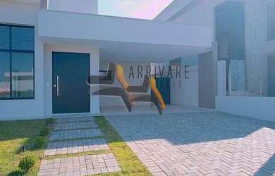 Imagem: A casa em condomínio possui 3 Dormitórios, 3 Banheiros, 4