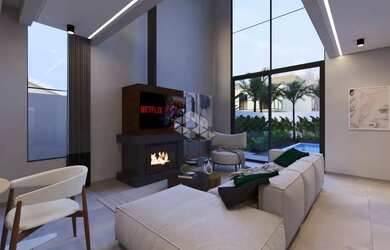 Imagem 4: Casa no Real Park, 3 Suítes vaga dupla