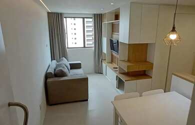 Imagem: O studio possui 1 Dormitório, 1 Banheiro, 1 Vaga na garagem