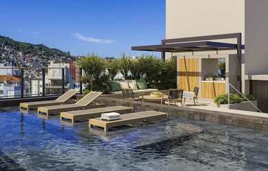 Imagem: O apartamento possui 3 Dormitórios, 2 Banheiros, 2 Vagas na