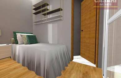 Imagem 5: Apartamento com 2 dormitórios à venda, 56 m² - Vila Bastos - Santo...