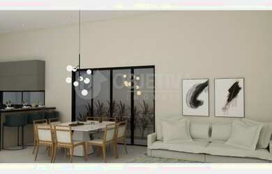 Imagem: A casa em condomínio possui 3 Dormitórios, 4 Banheiros, 4