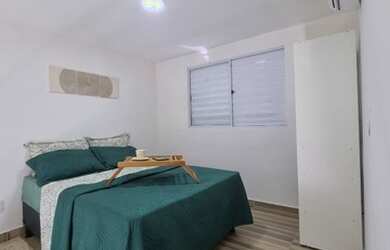 Imagem: O studio possui 1 Dormitório, 1 Banheiro, 1 Vaga na garagem