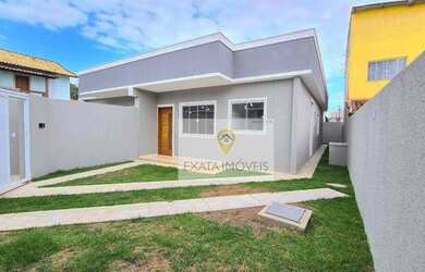 Imagem: A casa possui 3 Dormitórios, 2 Banheiros, 1 Vaga na garagem