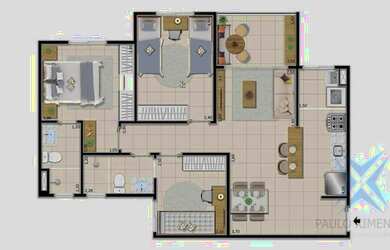 Imagem 16: Apartamento à venda, 59 m² por R$ 310.000,00 - Vicente Pinzon - Fortaleza/CE