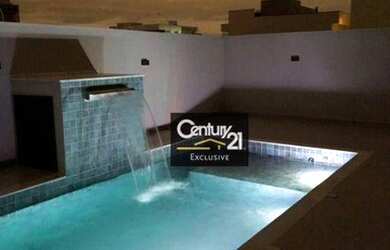 Imagem: A casa em condomínio possui 4 Dormitórios, 4 Banheiros, 4