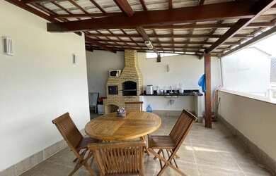 Imagem 2: Ótima Cobertura para venda tem 140 metros quadrados e churrasqueira