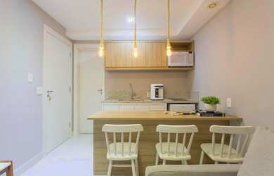 Imagem: O apartamento possui 2 Dormitórios, 2 Banheiros, 1 Vaga na