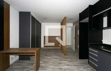 Imagem: O apartamento possui 1 Dormitório, 1 Banheiro, 38m² de Área