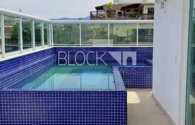 Imagem: O apartamento na cobertura possui 3 Dormitórios, 5 Banheiros