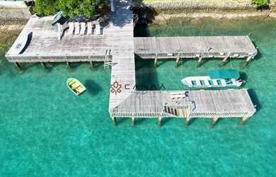 Imagem 2: Casa na ilha em local paradisíaco, pier, linda natureza, agua cristalina
