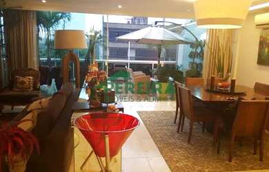 Imagem: O apartamento na cobertura possui 4 Dormitórios, 5 Banheiros