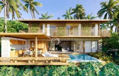 Imagem: A casa em condomínio possui 3 Dormitórios, 5 Banheiros, 2