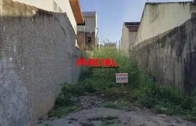 Imagem: O terreno possui 125m² de Área e está localizado em Loteamento