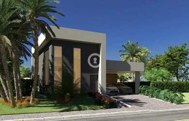 Imagem: A casa em condomínio possui 5 Dormitórios, 3 Banheiros, 2