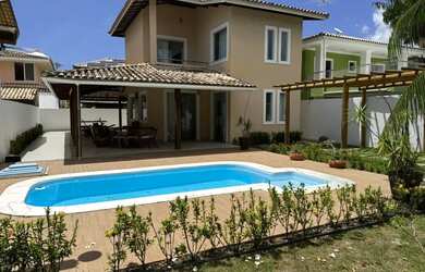 Imagem: A casa em condomínio possui 3 Dormitórios, 5 Banheiros, 2