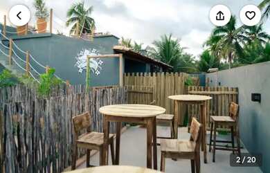 Imagem 12: Chalés do Patacho. Piscina, Churrasqueira, Acomodam 3 pessoase1 Dormitório