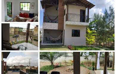 Imagem: A casa em condomínio possui 4 Dormitórios, 5 Banheiros, 5