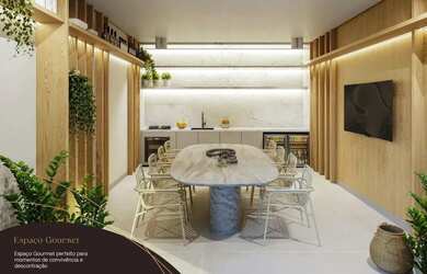 Imagem: O apartamento possui 3 Dormitórios, 2 Banheiros, 3 Vagas na