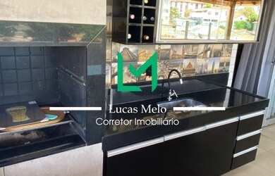 Imagem: O apartamento na cobertura possui 3 Dormitórios, 3 Banheiros