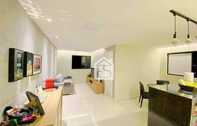 Imagem: O apartamento possui 1 Dormitório, 1 Banheiro, 1 Vaga na garagem