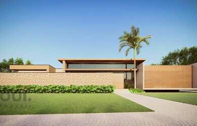 Imagem: A casa em condomínio possui 5 Dormitórios, 5 Banheiros, 5