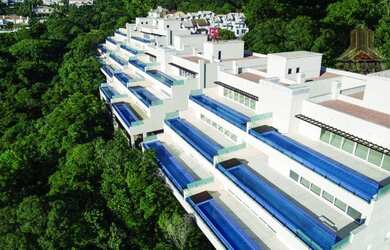 Imagem: O apartamento na cobertura possui 3 Dormitórios, 5 Banheiros