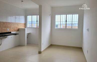 Imagem 1: Apartamento à venda, 40 m² por R$ 190.000,00 - Catiapoã - São Vicente/SP