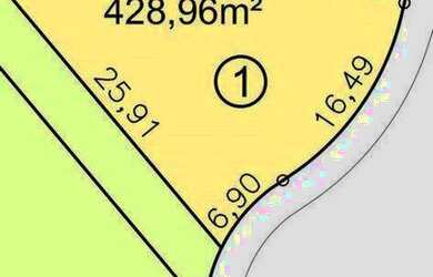 Imagem 3: Terreno à venda, 428 m² por R$ 316.143 - Condomínio Residencial Una...