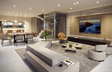 Imagem: A casa em condomínio possui 3 Dormitórios, 3 Banheiros, 2