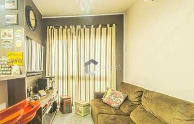 Imagem: O apartamento possui 2 Dormitórios, 2 Banheiros, 1 Vaga na