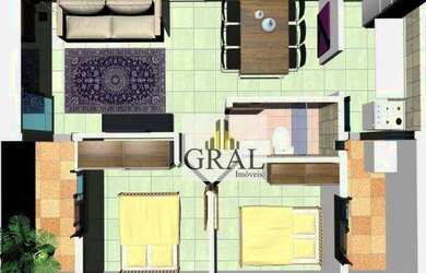 Imagem 4: Cobertura à venda, 95 m² por R$ 530.000,00 - Paraíso - Santo André/SP