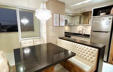 Imagem: O apartamento possui 2 Dormitórios, 1 Banheiro, 59m² de Área