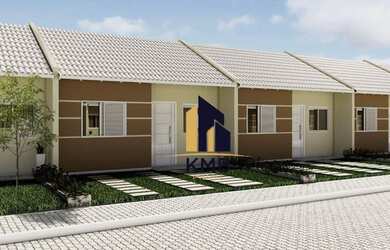 Imagem: A casa possui 2 Dormitórios, 1 Banheiro, 1 Vaga na garagem