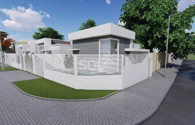 Imagem: A casa possui 2 Dormitórios, 2 Banheiros, 1 Vaga na garagem