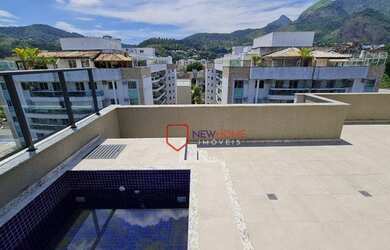 Imagem: O apartamento na cobertura possui 4 Dormitórios, 3 Banheiros