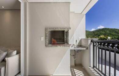 Imagem: O apartamento possui 2 Dormitórios, 2 Banheiros, 2 Vagas na