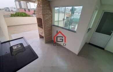 Imagem: O apartamento na cobertura possui 2 Dormitórios, 1 Banheiro