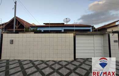 Imagem: A casa possui 3 Dormitórios, 2 Banheiros, 1 Vaga na garagem