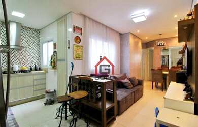 Imagem: O apartamento na cobertura possui 2 Dormitórios, 2 Banheiros