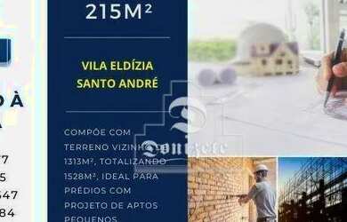 Imagem: O terreno possui 215m² de Área e está localizado em Vila