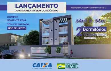 Imagem: O apartamento possui 2 Dormitórios, 2 Banheiros, 3 Vagas na