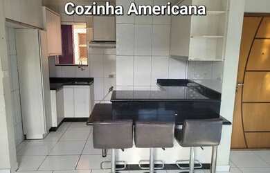 Imagem: O apartamento possui 3 Dormitórios, 1 Banheiro, 1 Vaga na garagem