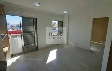 Imagem: O apartamento possui 1 Dormitório, 1 Banheiro, 1 Vaga na garagem