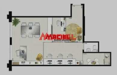 Imagem: O depósito possui 1 Vaga na garagem, 49m² de Área e está