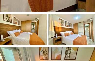 Imagem 8: Apartamento Mobiliado no Ilha de pharos, quarto e sala em Stella Maris